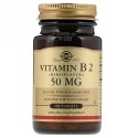 Solgar, ビタミンB2、50 mg、100錠