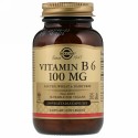 Solgar, ビタミンB6、100mg、植物性カプセル250粒