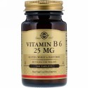 Solgar, ビタミンB6、25 mg、100錠