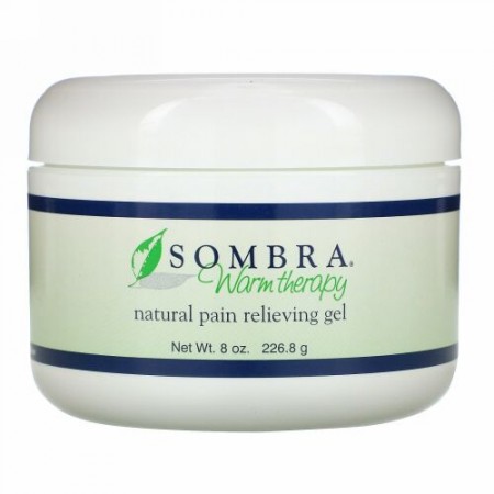 Sombra Professional Therapy, ウォームセラピー、自然に痛みを緩和するジェル, 8 オンス (227.2 g)