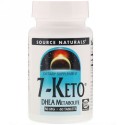 Source Naturals, 7ケト、DHEAメタボライト50mg、60錠