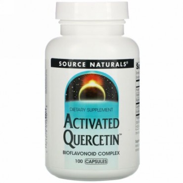 Source Naturals, 活性化したケルセチン、100カプセル