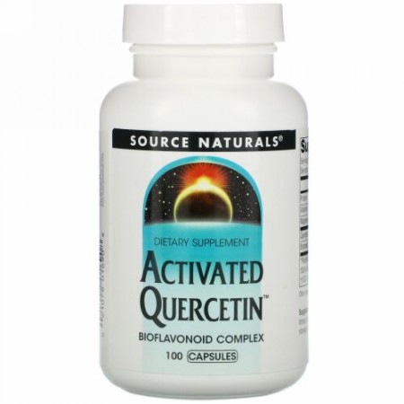 Source Naturals, 活性化したケルセチン、100カプセル