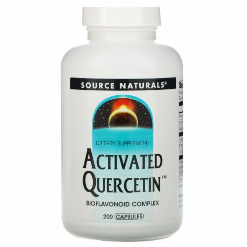 Source Naturals, 活性化されたケルセチン, 200カプセル