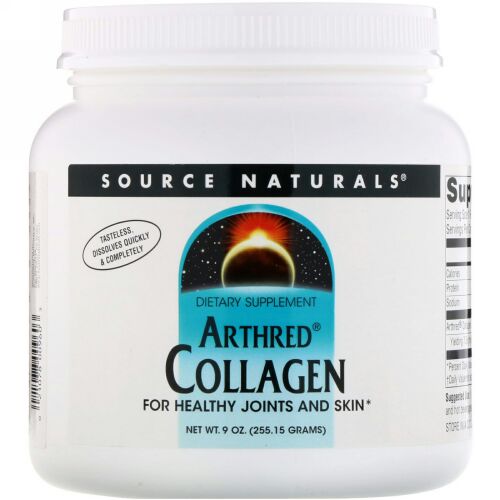 Source Naturals, アースレッドコラーゲン、255.15 g（9 oz）