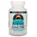 Source Naturals, アーティーチョークエキス 500、 180タブレット
