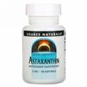 Source Naturals, アスタキサンチン、 2mg、 30ソフトジェル