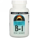 Source Naturals, B-1、ハイ･ポテンシー、500mg、100タブレット