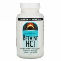 Source Naturals, ベタインHCI、650mg、180粒