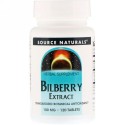 Source Naturals, ビルベリー（苔桃の実）エキス, 100 mg, 120錠