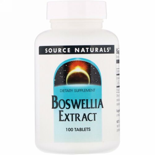 Source Naturals, ボスウェリアエキス、100粒