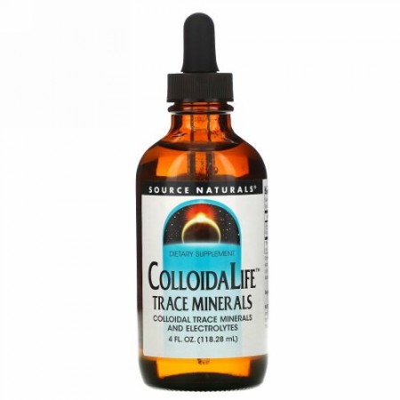 Source Naturals, コロイドライフ 微量ミネラル、4 fl. oz. (118.28 ml)