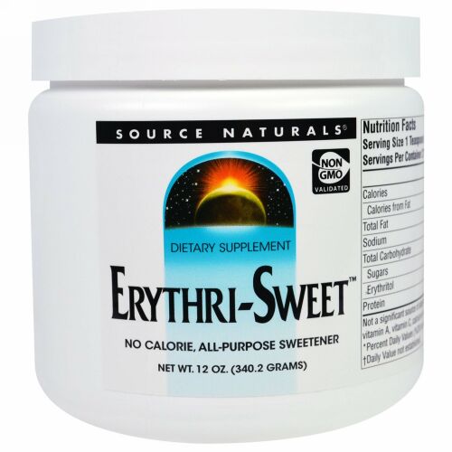 Source Naturals, エリトリスウィート、340.2g (Discontinued Item)