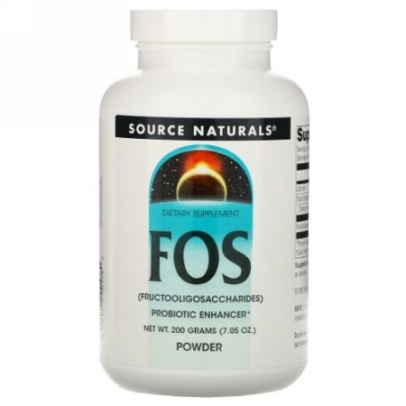 Source Naturals, FOS パウダー、7.05 oz (200 g)