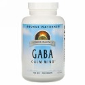 Source Naturals, GABA Calm Mind, 750 mg, 180 Tablets
