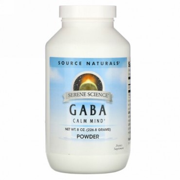 Source Naturals, GABAパウダー, 8オンス (226.8 g)