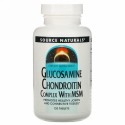 Source Naturals, MSM配合 グルコサミン・コンドロイチン・コンプレックス, 120 錠