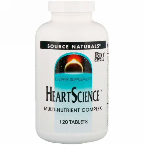 Source Naturals, ハートサイエンス、マルチ栄養コンプレックス、120錠