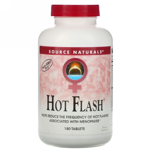 Source Naturals, Hot Flash、タブレット 180錠