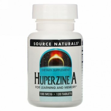 Source Naturals, フペルジンA、 100 mcg、タブレット120錠