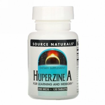 Source Naturals, フペルジンA, 200 mcg, 120 錠