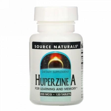 Source Naturals, フペルジンA, 200 mcg, 120 錠
