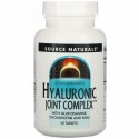 Source Naturals, ヒアルロン酸ジョイントコンプレックス、60 粒