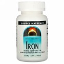 Source Naturals, 鉄分、25mg、250錠