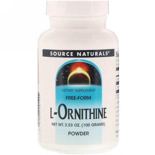 Source Naturals, L-オルニチンパウダー、 3.53オンス (100 g)