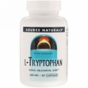 Source Naturals, L-トリプトファン、500 mg、60カプセル