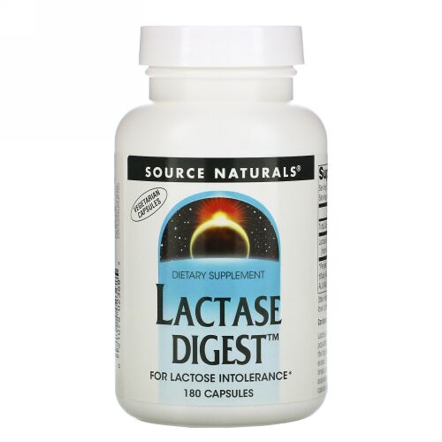 Source Naturals, Lactase Digest、ベジキャップ180 錠