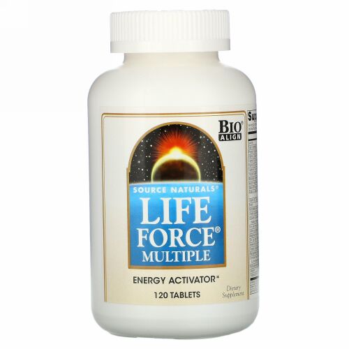 Source Naturals, ライフフォース・マルチプル、120タブレット
