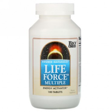 Source Naturals, ライフフォースマルチプル、 180錠