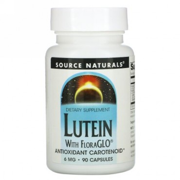 Source Naturals, ルテイン、 6 mg、 90カプセル