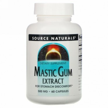 Source Naturals, Mastic Gum Extract, 500 mg, 60 Capsules