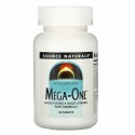 Source Naturals, メガ-ワン、 強力マルチビタミンミネラル入り、 60タブレット