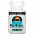 Source Naturals, ソースナチュラルズ, MegaFolinic, 800マイクログラム, 120タブレット