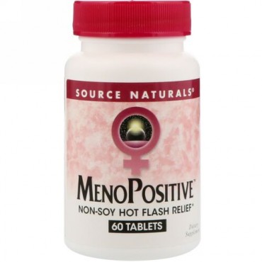 Source Naturals, MenoPositive 100 mg, 60 Tablets (Discontinued Item)