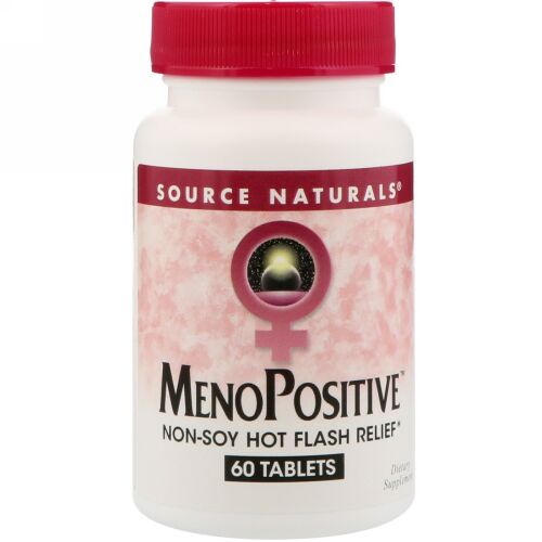 Source Naturals, MenoPositive 100 mg, 60 Tablets (Discontinued Item)