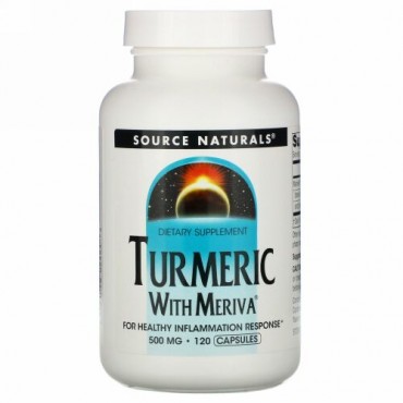 Source Naturals, Meriva ウコン コンプレックス、 500 mg、 120カプセル