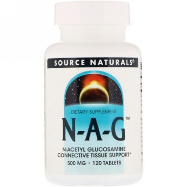 Source Naturals, N-A-G、500mg、120錠