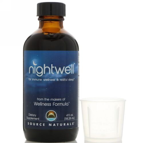 Source Naturals, ナイトウェル、4 fl oz (118.28 ml) (Discontinued Item)