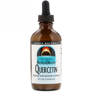 Source Naturals, ニュートラドロップスケルセチン、 4 fl oz (118.28 ml)