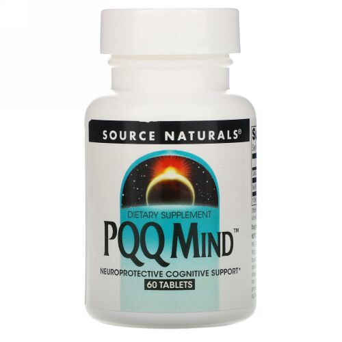 Source Naturals, PQQ マインド、 60 タブレット