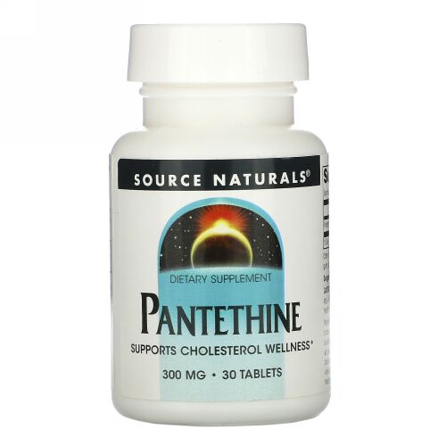 Source Naturals, パンテチン、300 mg、30 錠