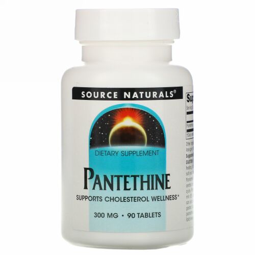 Source Naturals, パンテチン、300 mg、90 錠