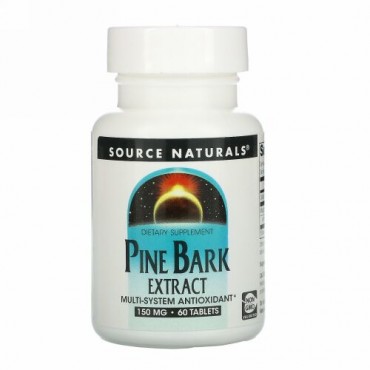 Source Naturals, パインバークエキス、60タブレット