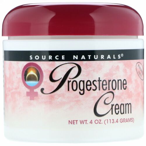 Source Naturals, ナチュラル･プロゲステロン･クリーム、4オンス(113.4 g)