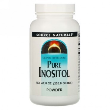 Source Naturals, ピュアイノシトールパウダー、 8 oz (226.8 g)