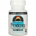 Source Naturals, ピクノジェノール、 100 mg、 60タブレット